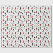 Golf Wrapping Paper Geschenkpapier (Flach)