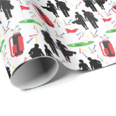 Golf Wrapping Paper Geschenkpapier (Rolleneckpunkt)