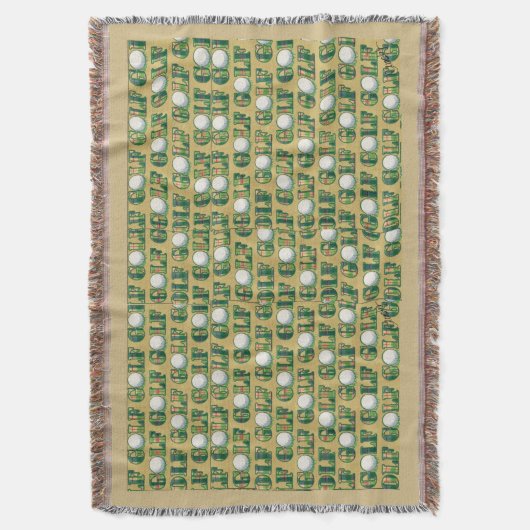 Golf-Wurfs-Decke Decke (Vorderseite Vertikal)