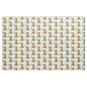 Golf Yellow Labrador Retriever (Yel 5) Hund - Nied Stoff (Fat Quarter (45,7 x 55,9 cm))