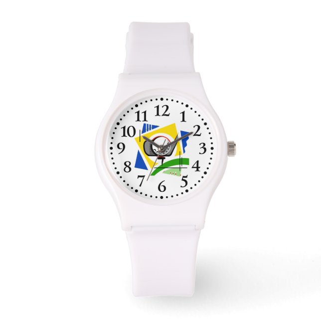 Golf Zeit  Armbanduhr (Vorderseite)