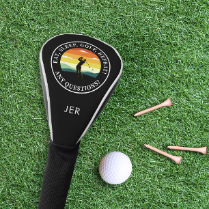 Golf Zitat Benutzerdefiniertes Monogramm Golfer Si Headcover