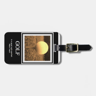 Golf-Zitat-Gepäckanhänger Gepäckanhänger