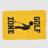 Golf Zone - Lustiger Golf Golfhandtuch (Horizontal)