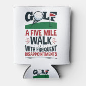 Golf zu einem 5-Meilen-Spaziergang mit häufiger En Dosenkühler (Vorderseite)