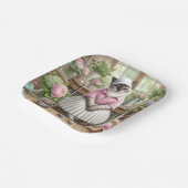 Golf zum Thema für Katzenliebhaber Pappteller (Gewinkelt)