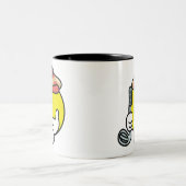 Golf Zweifarbige Tasse (Mittel)