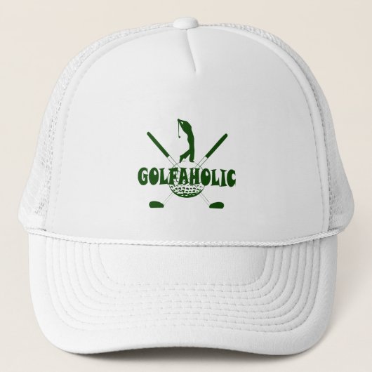 GOLFAHOLIC TRUCKERKAPPE (Vorderseite)
