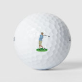 Golfantrieb Golfball (Vorderseite)
