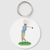 Golfantrieb Schlüsselanhänger (Vorderseite)