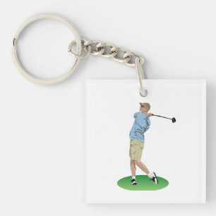 Golfantrieb Schlüsselanhänger