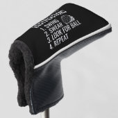 Golfanweisungen Golf Headcover (3/4 Vorderseite)