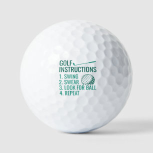Golfanweisungen Golfball