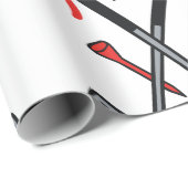 Golfartikel Geschenkpapier (Rolleneckpunkt)