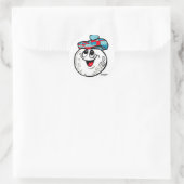 Golfaufkleber Runder Aufkleber (Tasche)