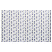 Golfbag Golfschläger Blau Stoff (Fat Quarter (45,7 x 55,9 cm))