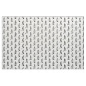 Golfbag Golfschläger Schwarz Stoff (Fat Quarter (45,7 x 55,9 cm))