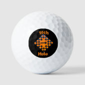 Golfball 19. Loch (Vorderseite)