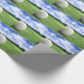 Golfball 4 geschenkpapier (Ecke)