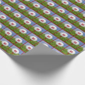 Golfball 60. Geburtstag Geschenkpapier (Ecke)