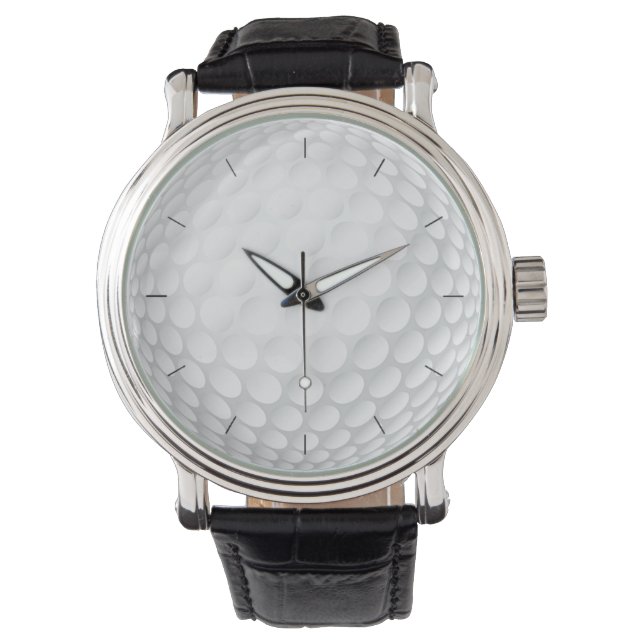 Golfball Armbanduhr (Vorderseite)