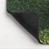Golfball auf Golf-Grün-Mausunterlage Mousepad (Ecke)