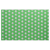 Golfball auf grünem Gewebe Stoff (Yard (91,4 cm))