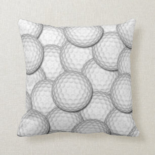 Golfball-Collage Kissen