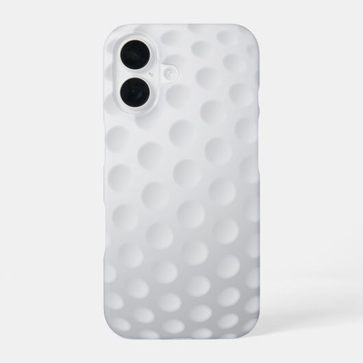Golfball ⛳🎁 Dellen iPhone 16 Hülle (Rückseite)