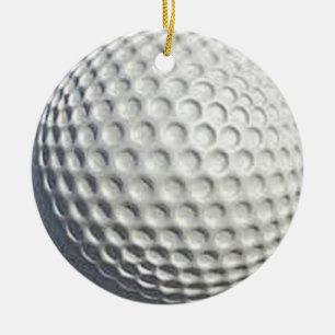 "Golfball" Entwurfsgeschenke und -produkte Keramik Ornament