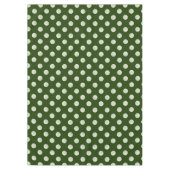 Golfball für Golfer-Party überall auf Grün Tischdecke (Vorderseite)