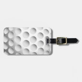 Golfball-Gepäckanhänger Gepäckanhänger (Vorderseite horizontal)