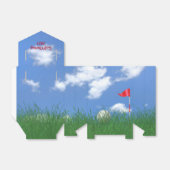 Golfball Geschenkschachtel (Ungefaltet)