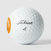 Golfball-Geschenkset für ihn oder sie zur Rentenpl Golfball (Logo)