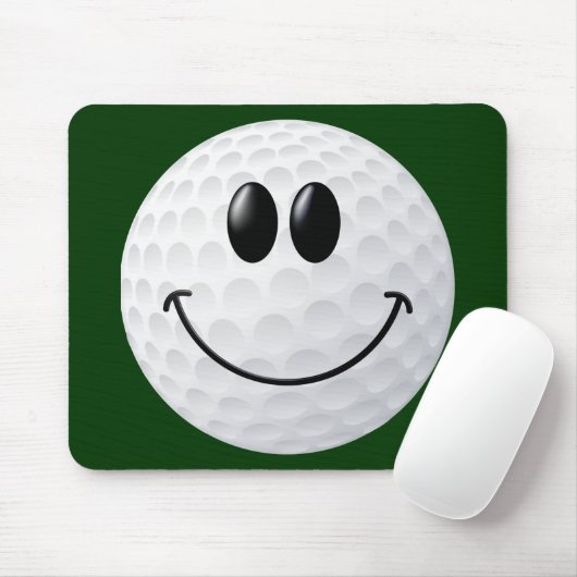 Golfball-Gesicht Mousepad (Mit Mouse)