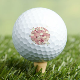 Golfball golfball golfball Stadt Name Zuhause Stad