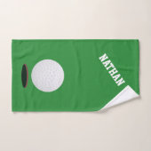 Golfball-grünes Golf-Handtuch Handtuch (Handtuch)