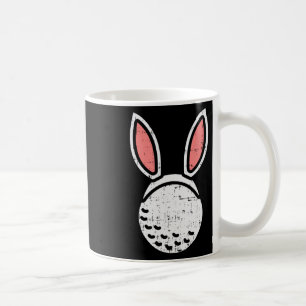 Golfball-Hasenohren Lustiger Golf-Ostern Golfer G Kaffeetasse