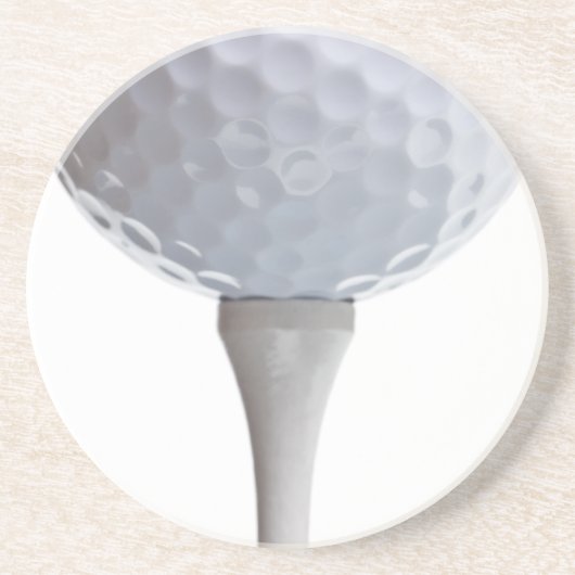 Golfball-Hintergrund - Golf spielende Untersetzer (Vorne)
