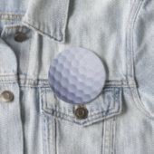 Golfball-Hintergrund kundengebundene Schablone Button (Beispiel)
