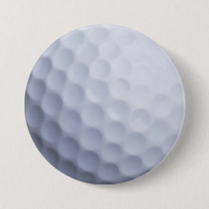 Golfball-Hintergrund kundengebundene Schablone Button