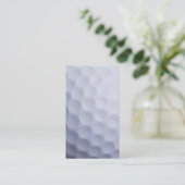 Golfball-Hintergrund kundengebundene Schablone Visitenkarte (Stehend Vorderseite)