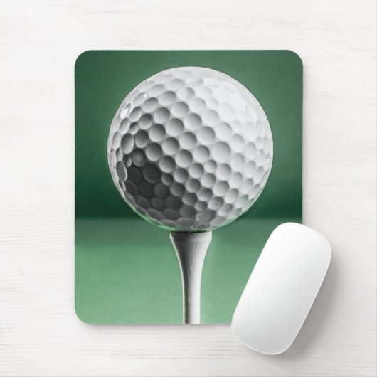 Golfball im T-Shirt Mousepad (Mit Mouse)