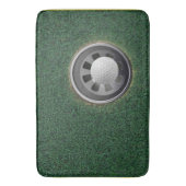 Golfball in der Schale im Gras Badematte (Vorderseite Vertikal)