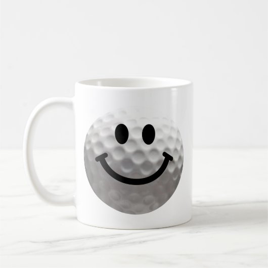 Golfball Kaffeetasse (Links)