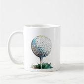 Golfball Kaffeetasse (Links)