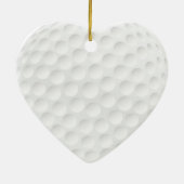 Golfball Keramikornament (Hinten)