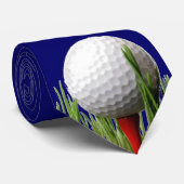 Golfball Krawatte (Gerollt)
