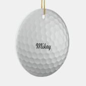Golfball kundengerecht keramikornament (Rechts)