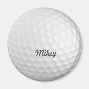 Golfball kundengerecht magnet